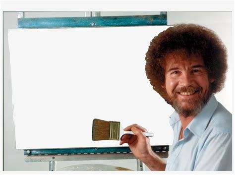 Bob Ross Transparent Happy Little Accidents The Wit And Wisdom