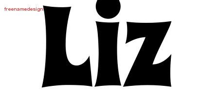 liz Archives - Free Name Designs