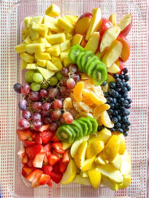 Fruit Tray Ideas Plowing Through Life