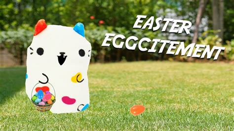 Cat vs pickles coloring pages pin by paula harrington on doodles cat coloring page. Cats Vs Pickles Presents: JellyBean in "Easter Eggcitement ...