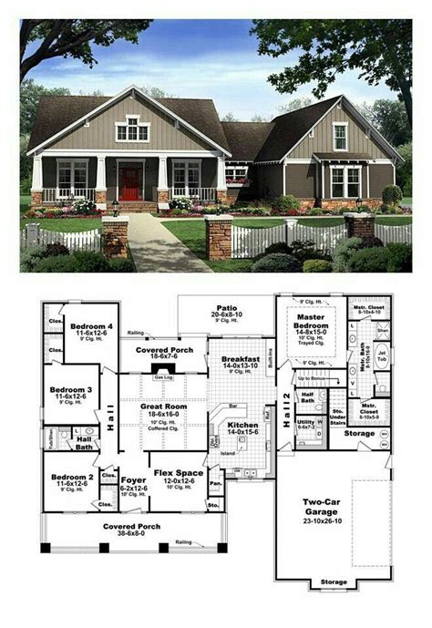 Could Take One Of The Extra Bedrms Off Bungalow Floor Plans