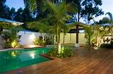 Photos of Tropical Swimming Pool Landscaping Ideas