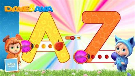 Learn Complete A To Z Phonics And Tracing With Dave And Ava Youtube