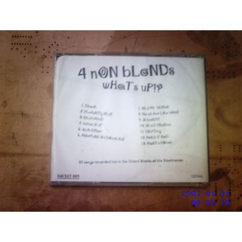 What S Up By 4 Non Blondes CD With Recordsound Ref 118513929