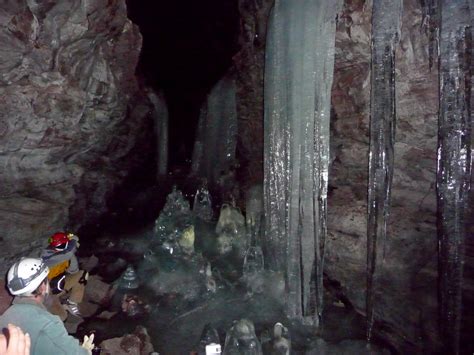 Cave Tour Crystal Ice Cave Lava Beds National Monument A Photo On