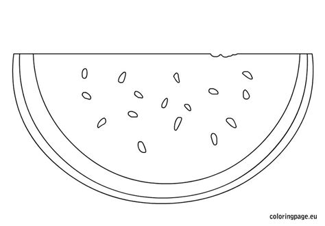 Watermelon Slice Drawing at GetDrawings | Free download