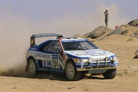 Peugeot 405 Turbo 16 At 1988 Paris Dakar Rally Rallye Paris Dakar