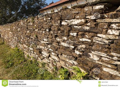 Old Stone Fence Stock Photo Image Of Rock Construction 109137022