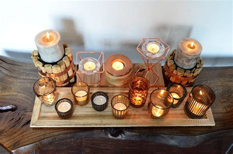 You can also filter out items. Glass Tealight Candle Holders With Wood Tray This unique ...