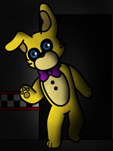 Itp Spring Bonnie Drawing Rfivenightsatfreddys