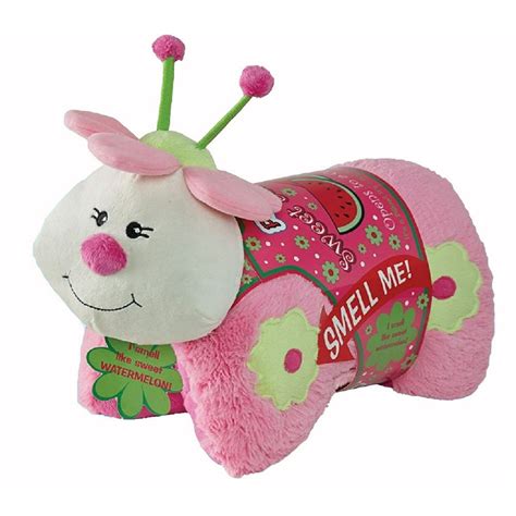 Pillow Pets Watermelon Lady Bug Plush Sweet Scented Toy