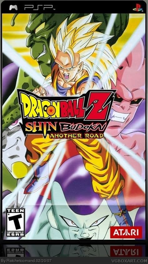 Shin budokai 2 (psp gameplay). Dragon Ball Z: Shin Budokai Another Road PSP Box Art Cover ...