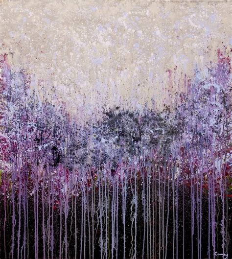 Meadow Saffron Sold Painting Canvas Painting Landscape Abstract