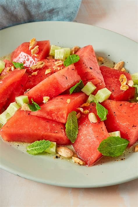 Salted Watermelon Salad Recipe Great British Chefs