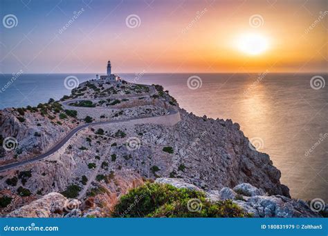 Cap De Formentor Lighthouse On The Spanish Balearic Islands Of Majorca