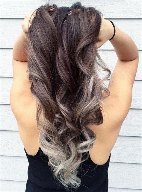 40 Glamorous Ash Blonde And Silver Ombre Hairstyles Cabello Cabello