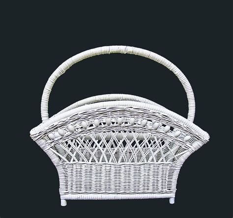 White Wicker Basket Free Photo Download Freeimages