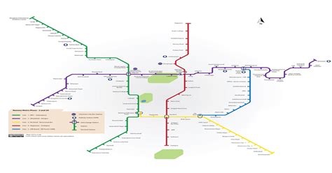 Namma Metro Train Map