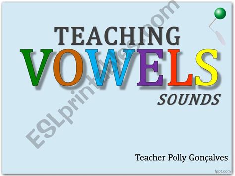 Esl English Powerpoints Vowel Sounds