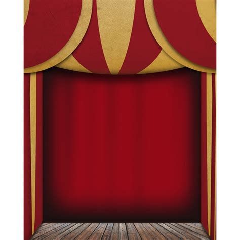 Circus Stage Printed Backdrop Backdrop Express