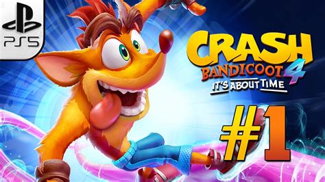 Asi Es Crash Bandicoot 4 Para Ps5 Gameplay 1 En Español Its About