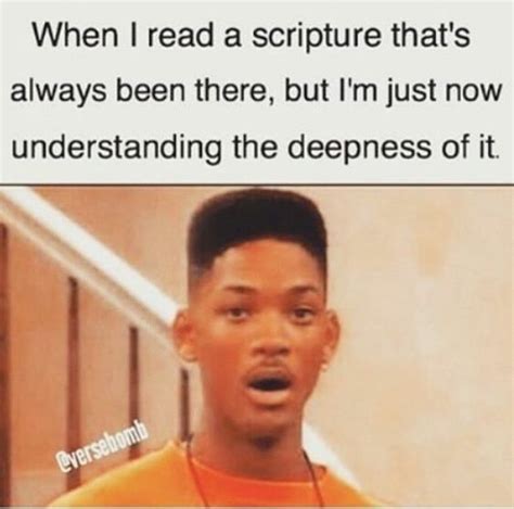Well now in a joint effort, the internet is retelling the bible in a whole new way: 10 Memes Every Bible Lover Will Understand | Project Inspired