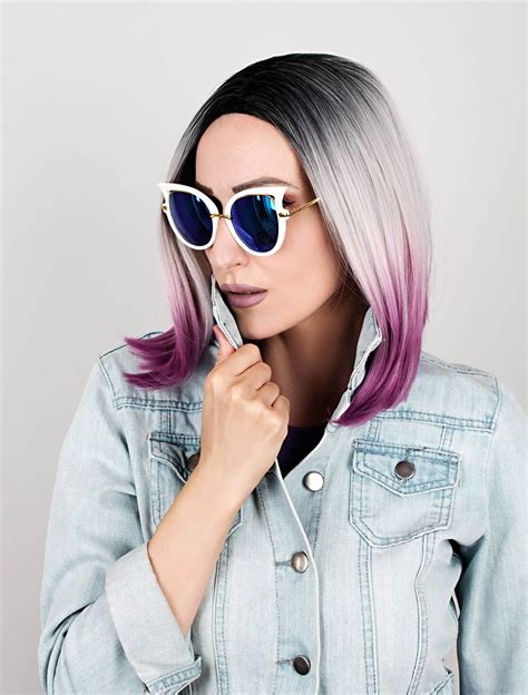 22 Ways To Style Purple Ombre Hair For A Fun Style Twist