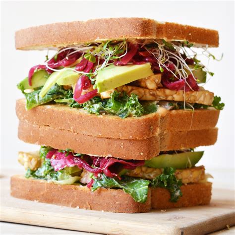 Easy Vegan Lunch Sandwich Ideas The Colorful Kitchen