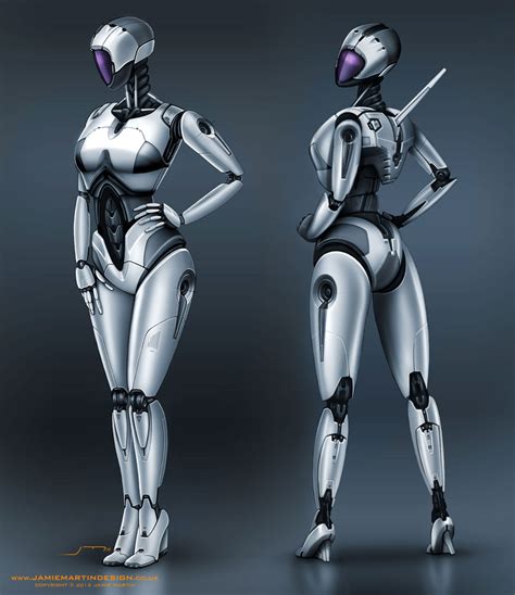 File Pitgirl Female Robot Concept Design Front Rear 1 FembotWiki