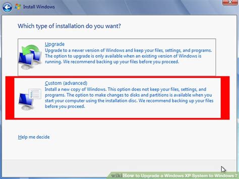How To Upgrade From Windows Xp To Windows 7 7 Steps