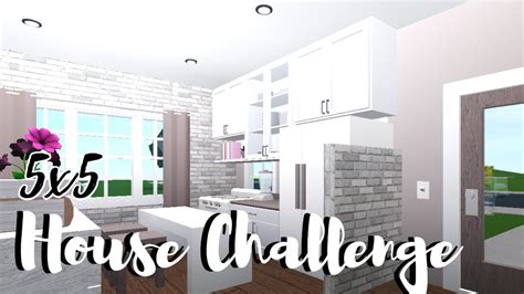 Roblox I Welcome To Bloxburg 5x5 House Challenge 11k Youtube