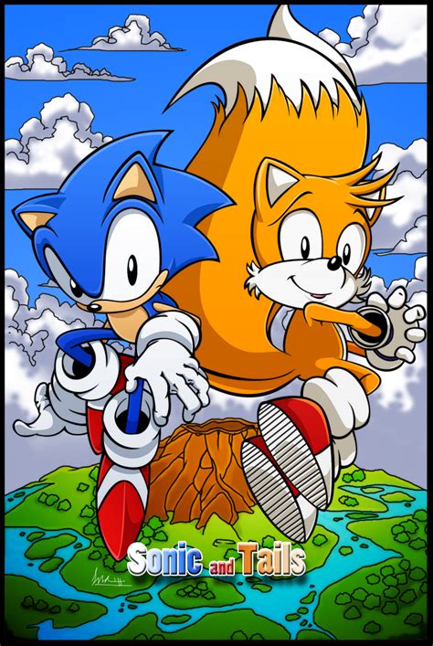 Sonic And Tails Collab By Scittykitty On Deviantart