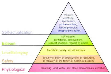Maslows Hierarchy Of Needs Download Scientific Diagram Images