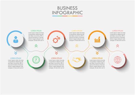 Presentation Business Road Map Infographic Template 679803 Vector Art