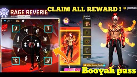 New Booyah Pass In Free Fire New Booyah Pass February Unlock