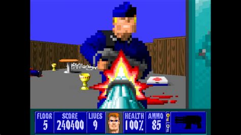 Wolfenstein 3d Tc Zdoom Episode 2 Playthrough Bring Em On Skill