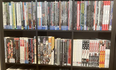DC/Wildstorm/Vertigo/Alan Moore shelves + my holy grail : r