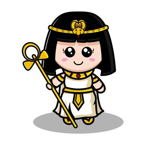 Cartoon Of A Egyptian Queen Illustrations Royalty Free Vector Graphics