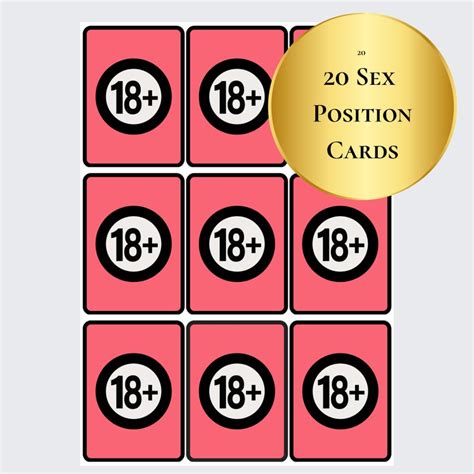 Sex Position Cards Karma Sutra Game Cards Adult Sex Game Etsy Canada