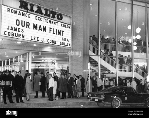 Rialto Theater in downtown Atlanta has a line of patrons for its