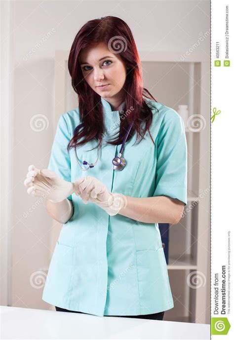 Pin By Forxe On Nurse Gloves Smr Medical Glove Female Doctor Female