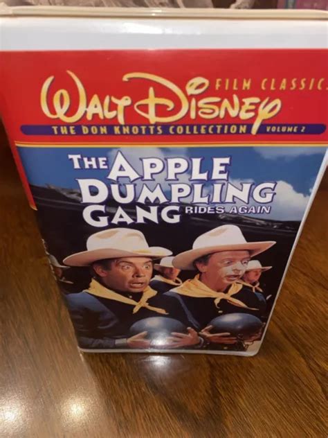 The Apple Dumpling Gang Rides Again Vhs 1998 New Sealed Free Fast