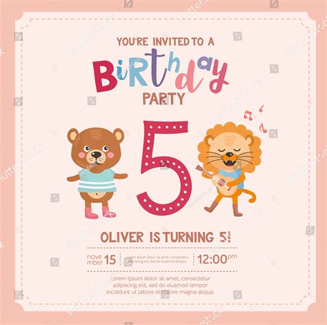 Funny Birthday Invitation Templates