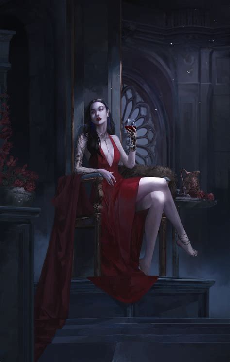 Artstation Vampire Queen