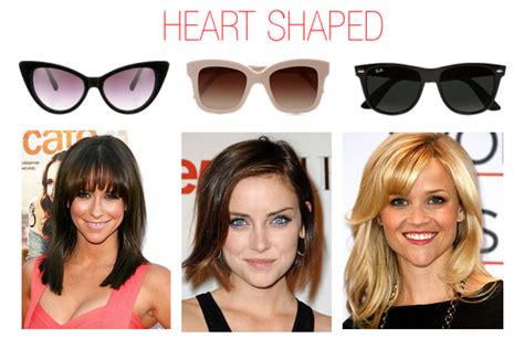 5 Types Of Sunglasses For A Heart Shaped Face StyleWile Heart Shaped