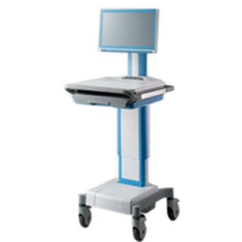 AMiS-50 - Advantech Mobile Medical Cart with the Motor Lifter to Adjust Height Electrically ...