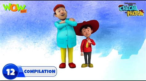 Chacha Bhatija Non Stop 3 Episodes 3d Animation For Kids 12 Youtube