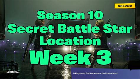 Fortnite S10 Week3 Secret Battle Star 🌟 Location The Leftovers