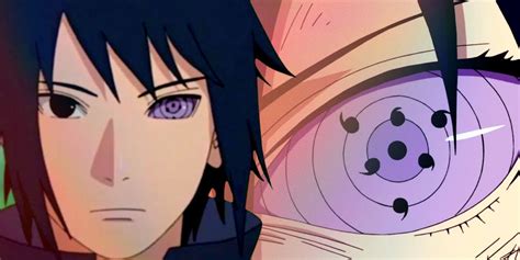 Naruto Why Sasukes Rinnegan Eye Has Tomoe