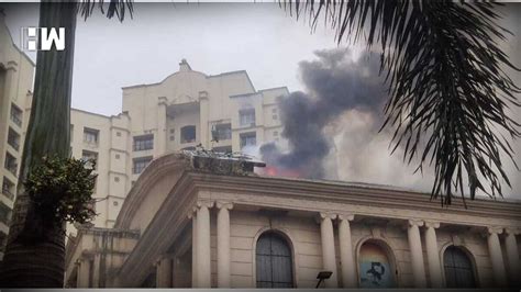 Watch Fire Breaks Out At A Mall In Powai Mumbai Hw News English